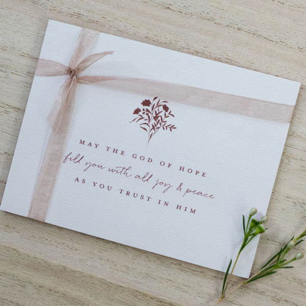 The Prompted to Pray Postcard - Plan to Pray