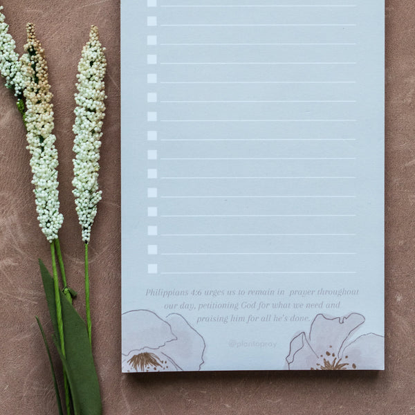 Remove Distractions: The Prayer Planner + Notepad Bundle - Plan to Pray